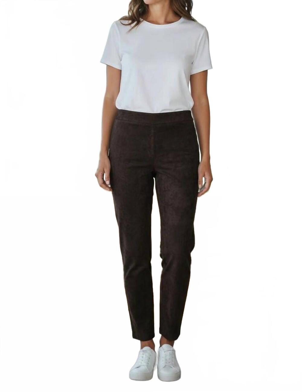 NEW ESTELLE AND FINN double slit pants in black
